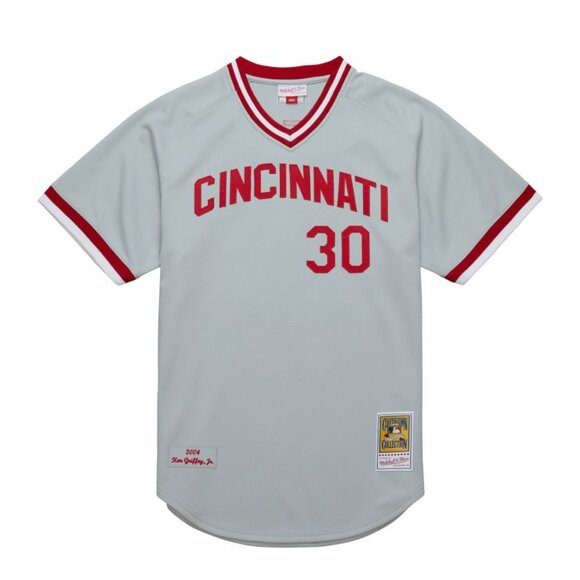 Ken Griffey Jr. Cincinnati Reds Mitchell & Ness 2004 MLB Authentic Jersey - Picture 7 of 8